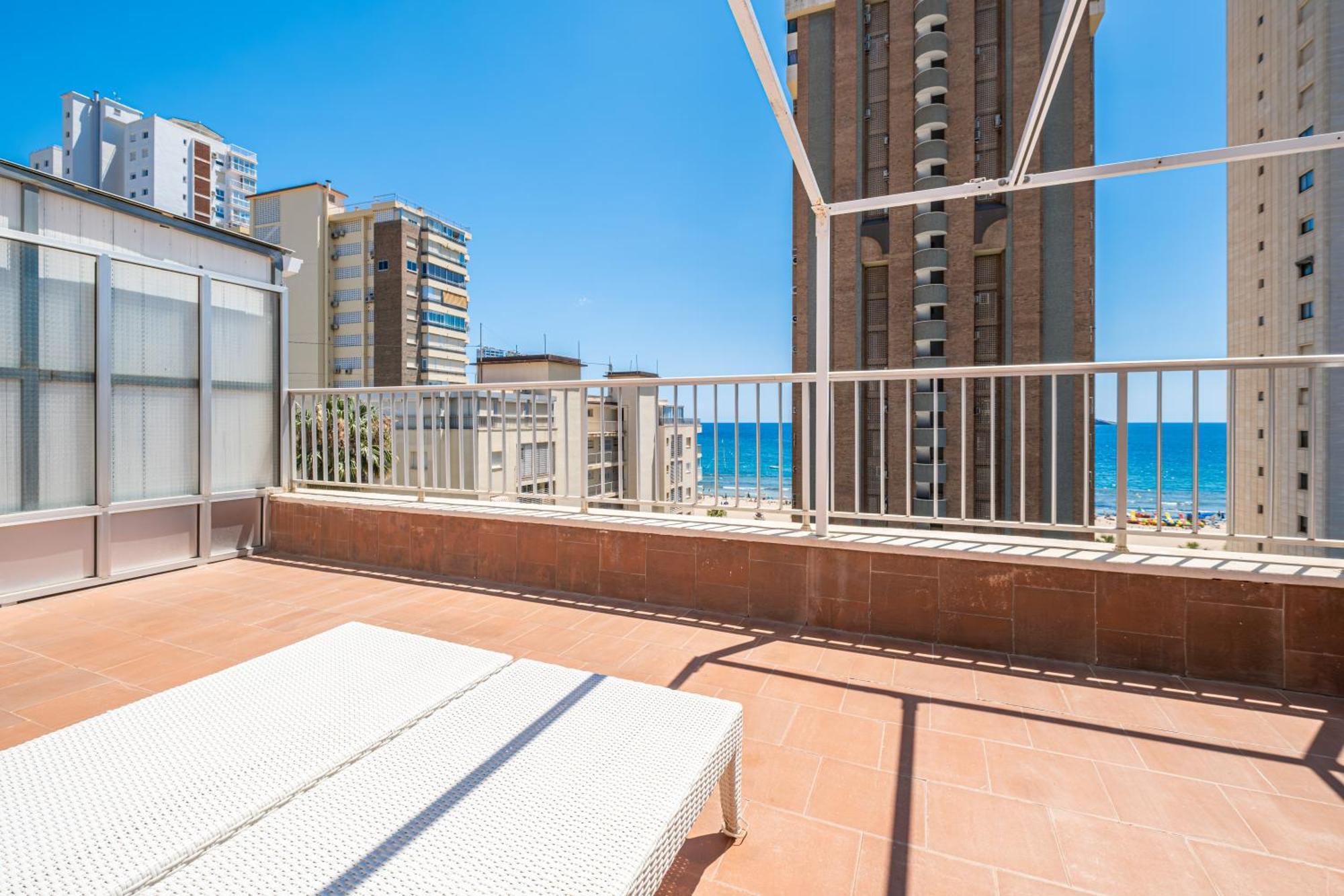 בנידורם Penthouse El Pato 872 Levante Beach מראה חיצוני תמונה