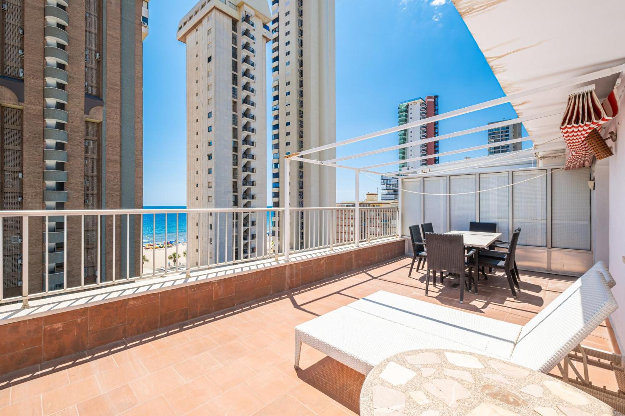 בנידורם Penthouse El Pato 872 Levante Beach מראה חיצוני תמונה