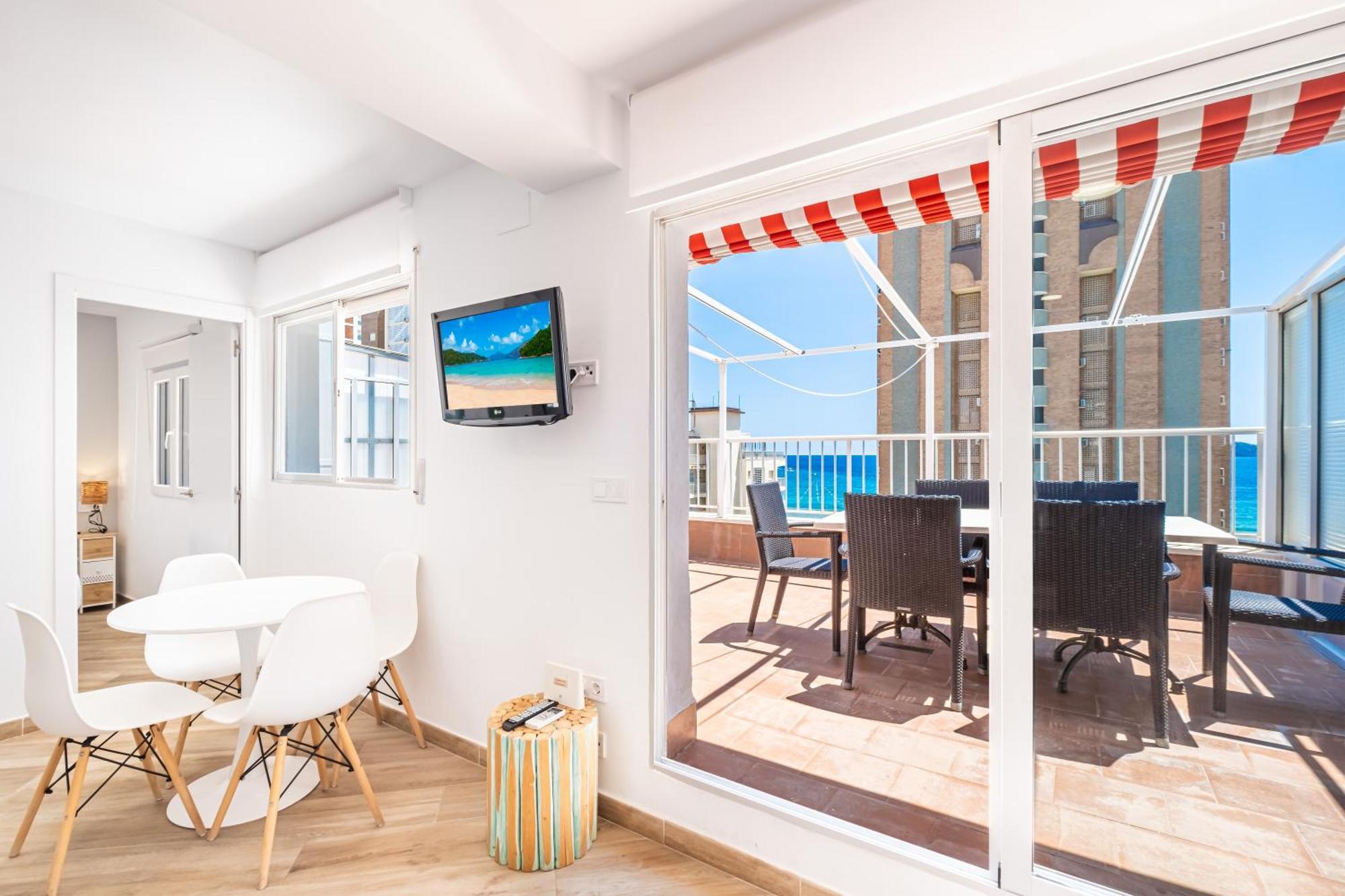 בנידורם Penthouse El Pato 872 Levante Beach מראה חיצוני תמונה